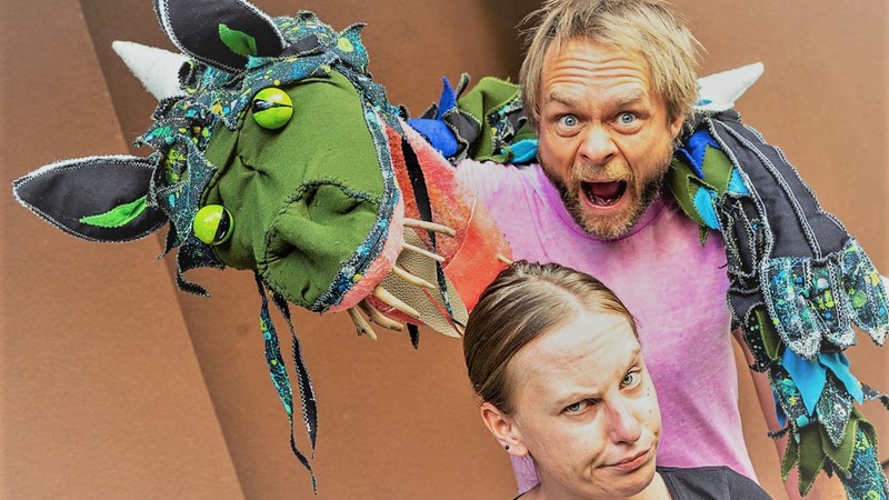 Maša Jazbec in Andrej Fon: Cecilija in zmaj / v Barutani