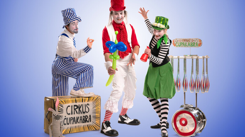 Otvoritveni cirkuški špektakl s skupino Čupakabra | pri Mestnem odru